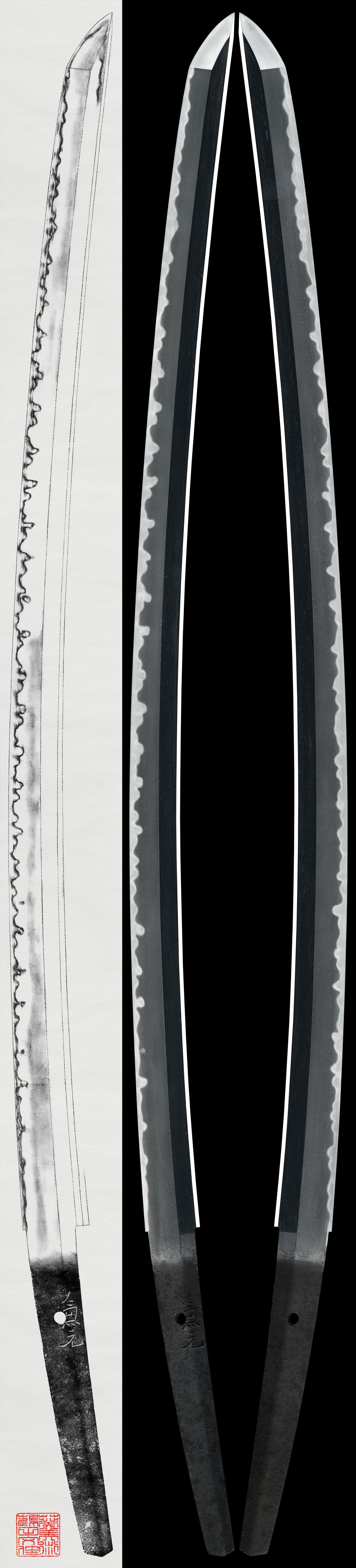 AS26242 (Consignment Sale) Katana: Kanemoto (Magoroku) (NBTHK Tokubetsu Hozon Token)