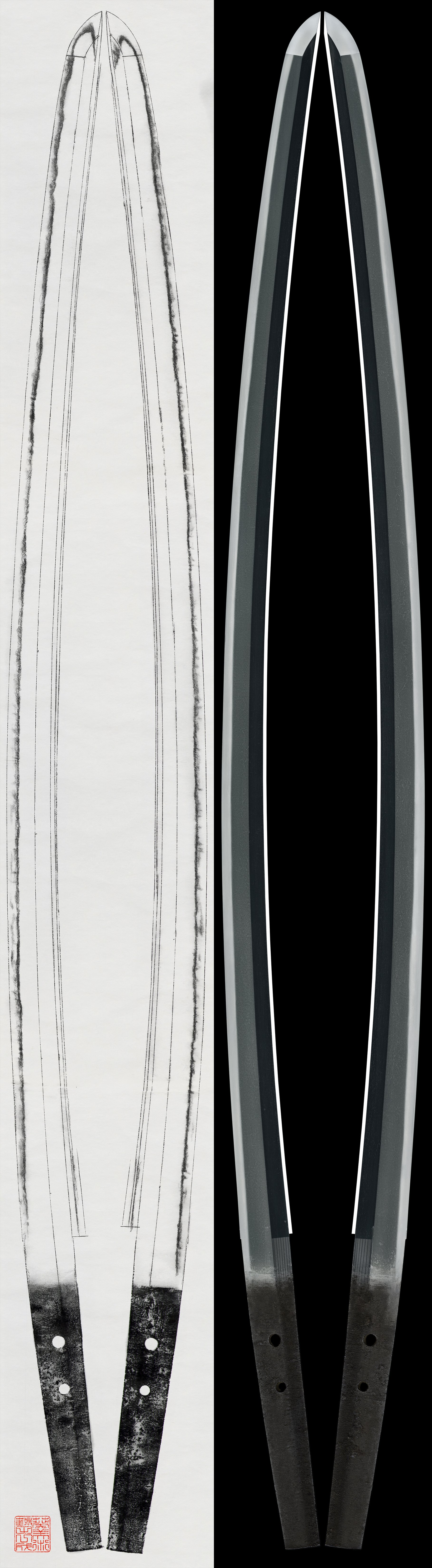 Katana: Mumei (Unsigned)(Enju)(48th NBTHK Juyo Token)