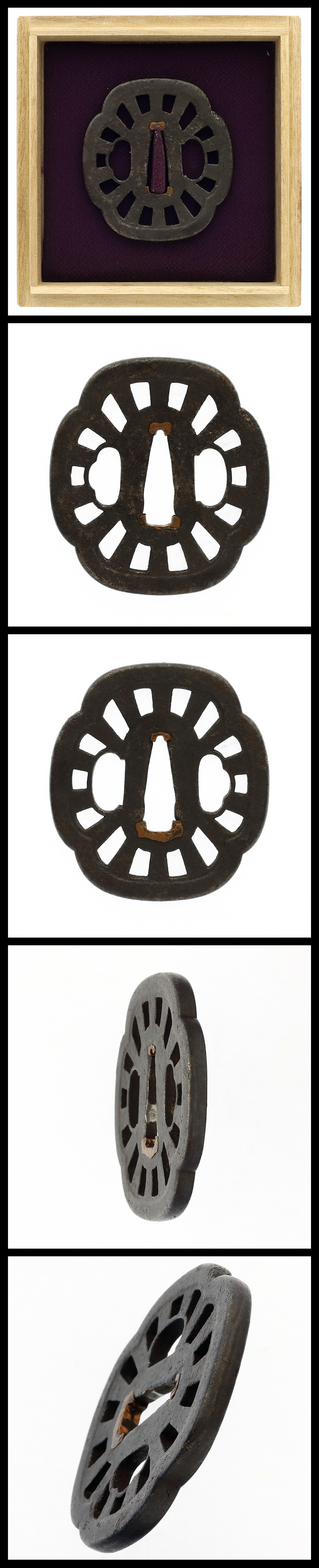 Tsuba: Mumei (Yagyu) (NBTHK Hozon Tosogu) — 1 of 2