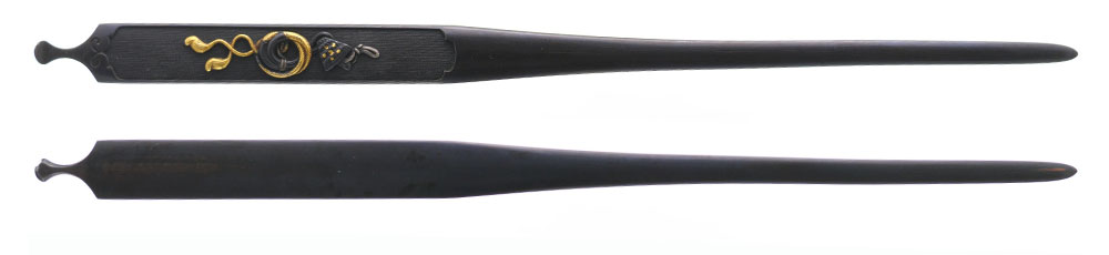 Kogai: Hawk Implements Design (Mumei, Ko-Kinko) — 1 of 2