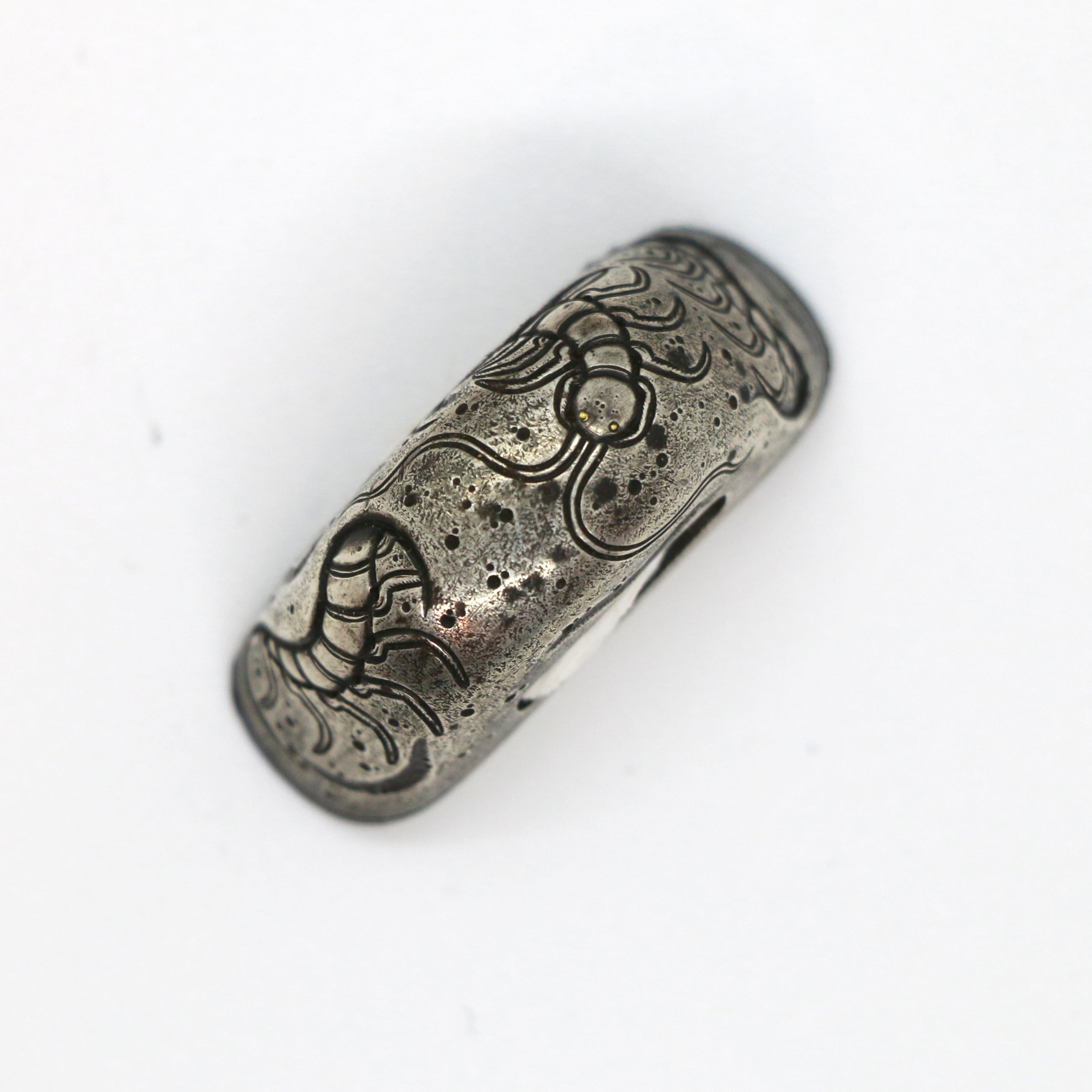 Mitokoromono: Solid Silver Centipede Design — 2 of 9