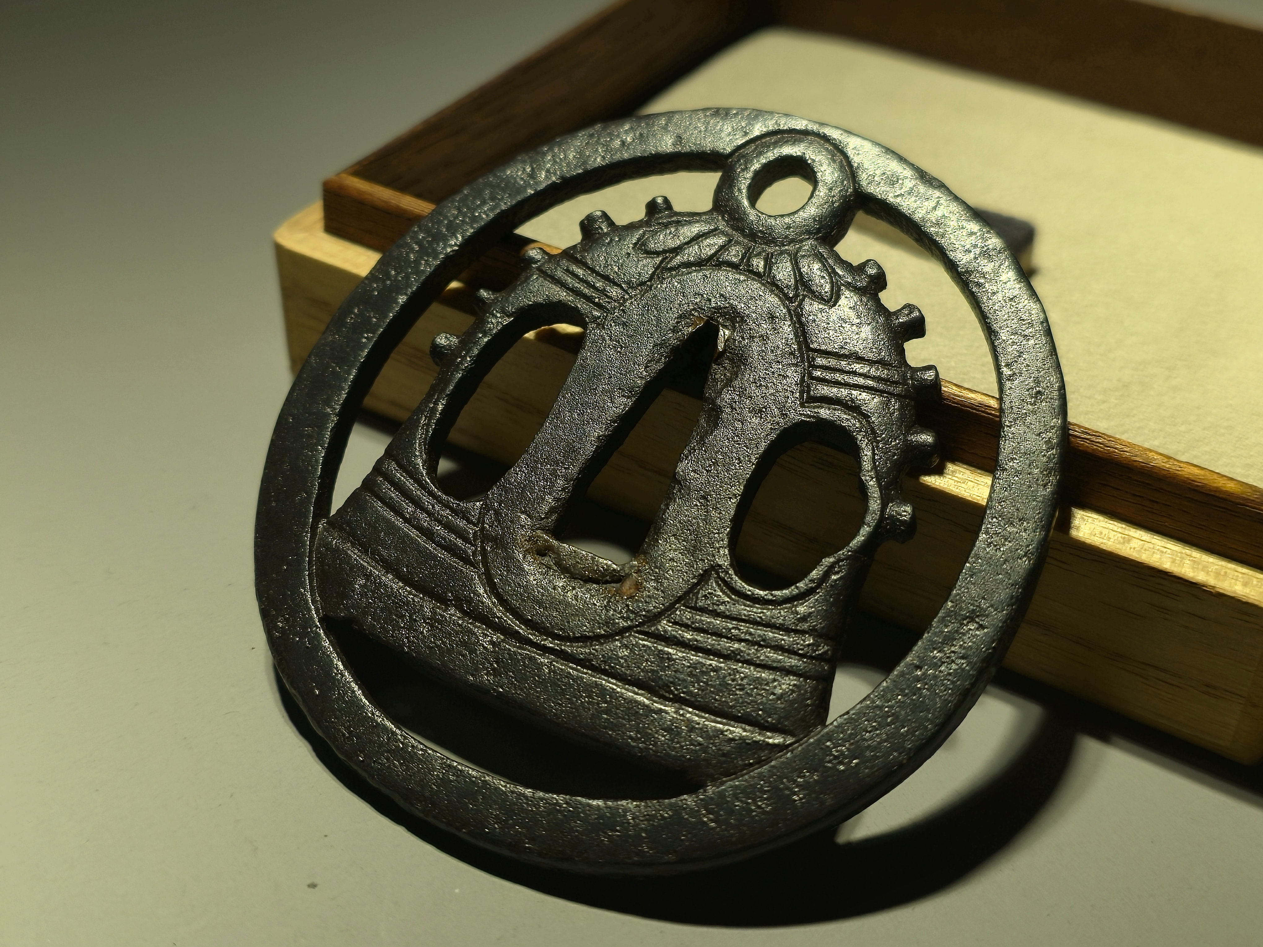 Kamakura Bell Owari Tsuba — 3 of 5