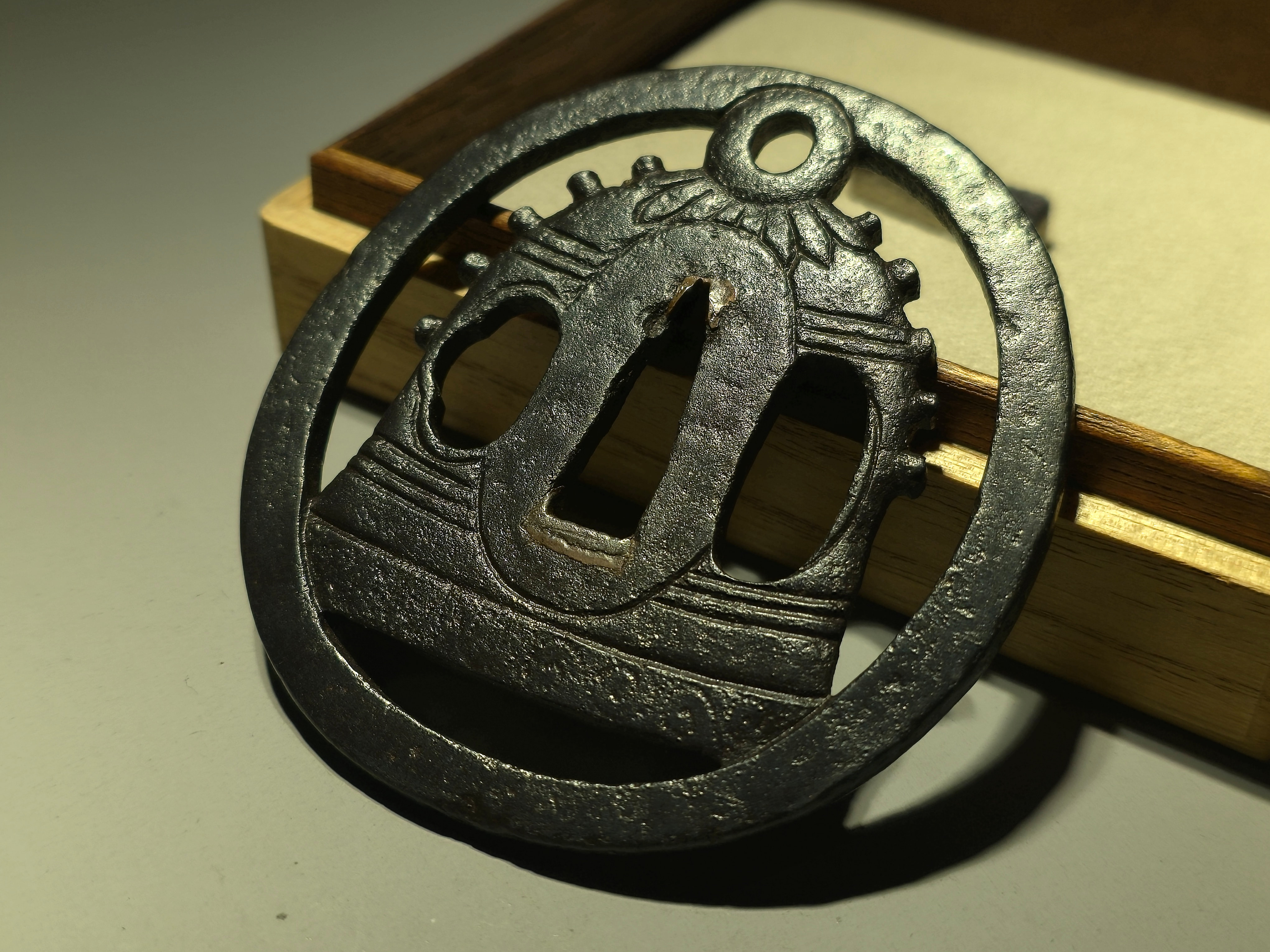Kamakura Bell Owari Tsuba — 4 of 5