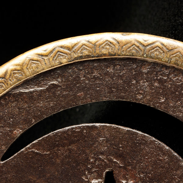 Tomoe Sukashi Tsuba, Mumei, Ko-Katchushi — 3 of 3