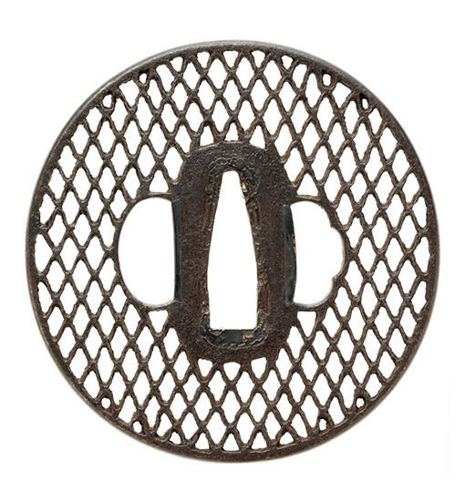 Tsuba: Mitsu-ura Sukashi, Unsigned Hayashi — 1 of 3