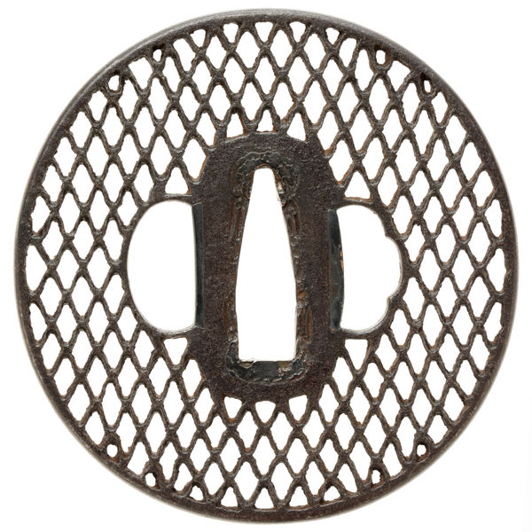 Tsuba: Mitsu-ura Sukashi, Unsigned Hayashi — 2 of 3