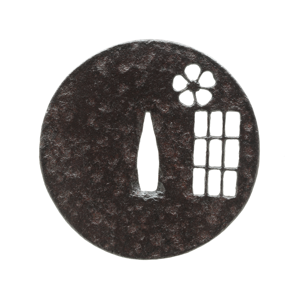 Tsuba: Hana Ikada Sukashi - Unsigned, Ko Tosho — 1 of 3