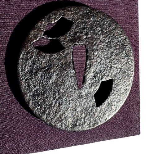 Ko-Tosho Fan Motif Tsuba — 3 of 4