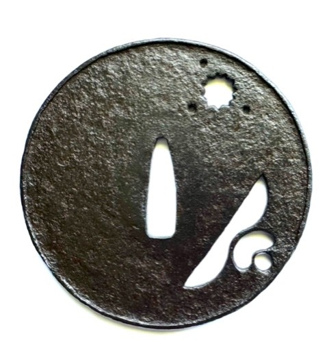 Ko - Katchushi Iron Tsuba — 3 of 4