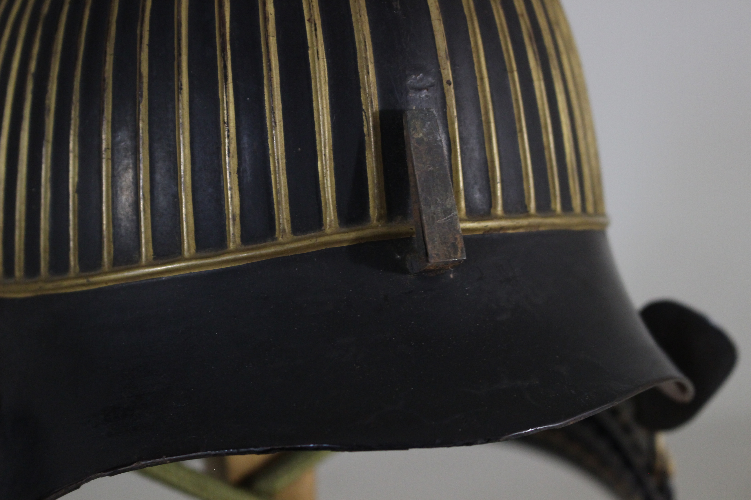 Tokubetsu Kicho Certificate: Black Lacquered Hon-kozane White Ito Odoshi Chu-kon Nimai-do Gusoku Y1-85 — 46 of 100