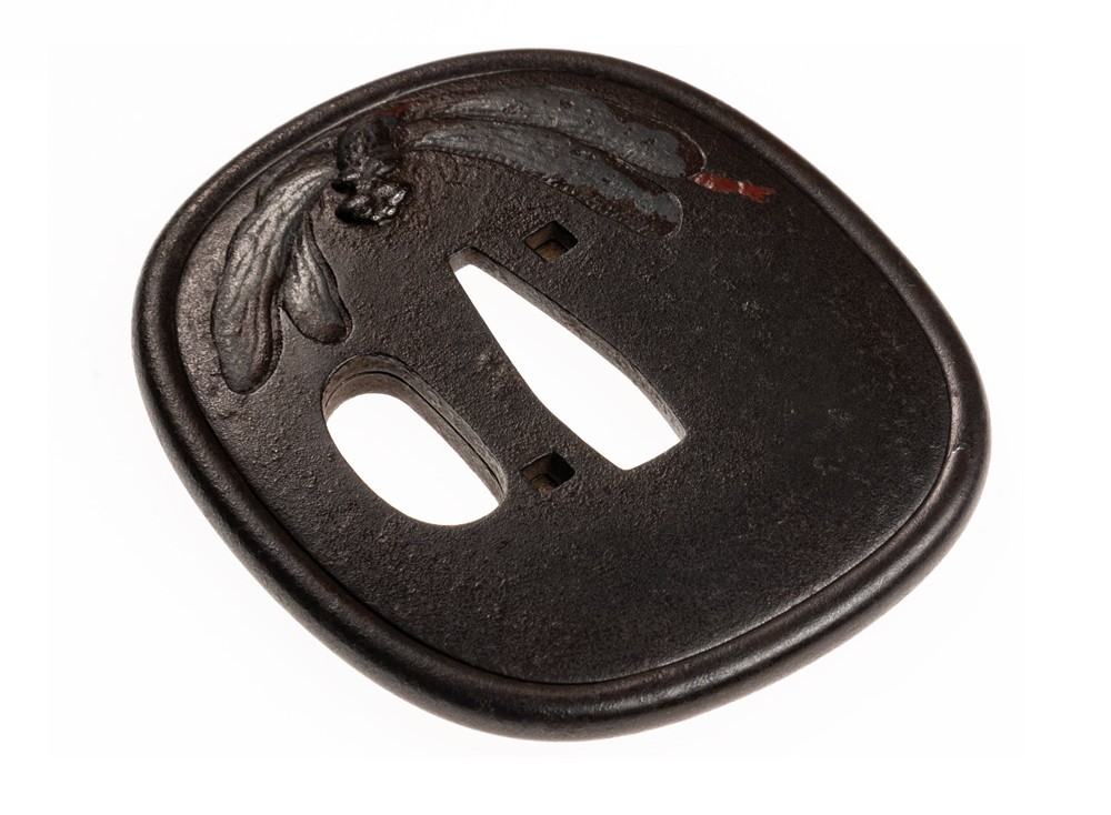 Mito Dragonfly Design Tsuba - Hozon Tosogu — 6 of 18