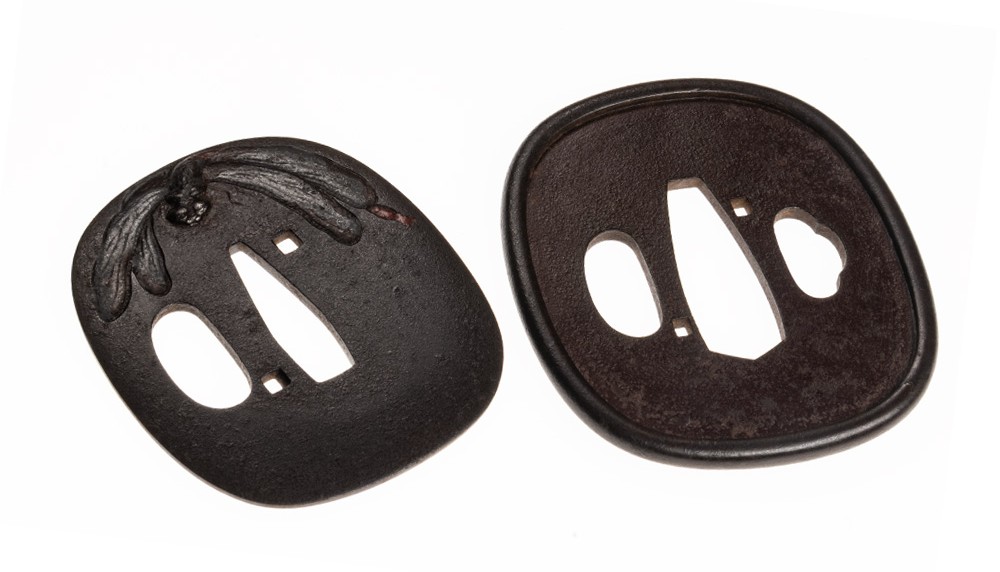 Mito Dragonfly Design Tsuba - Hozon Tosogu — 15 of 18