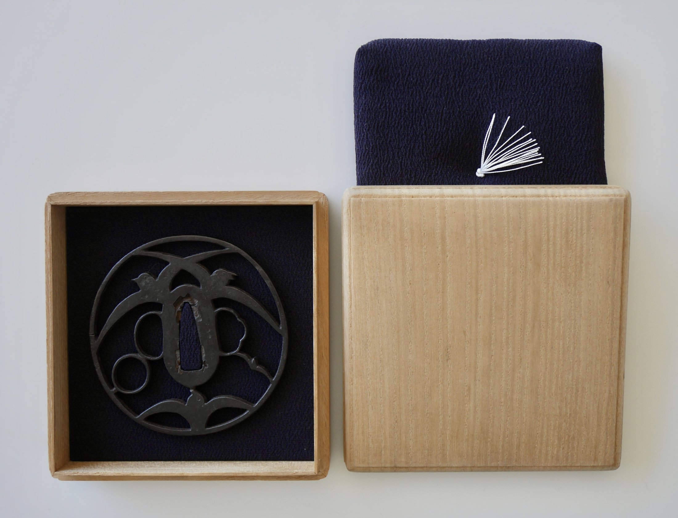 Tsuba: Sun and Plover Openwork — 5 of 5