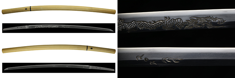 Shinshinto Mumei Katana with Shirasaya — 8 of 9