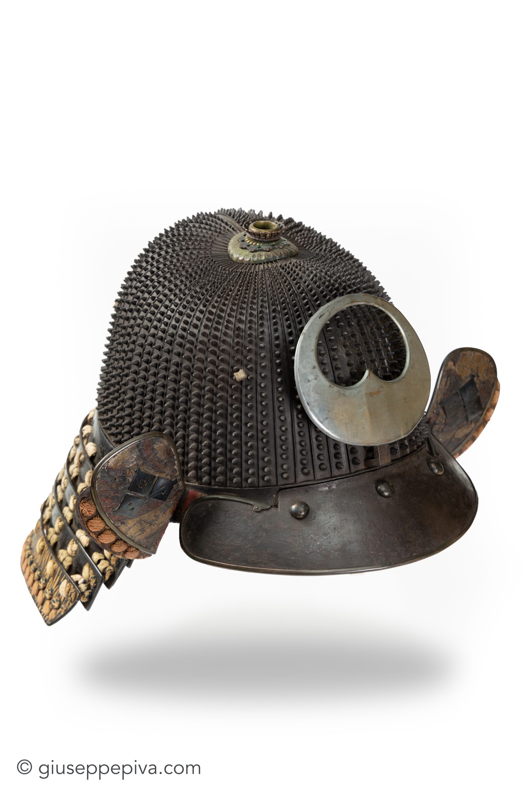 Koboshi Kabuto, Haruta School Samurai Helmet — 1 of 9