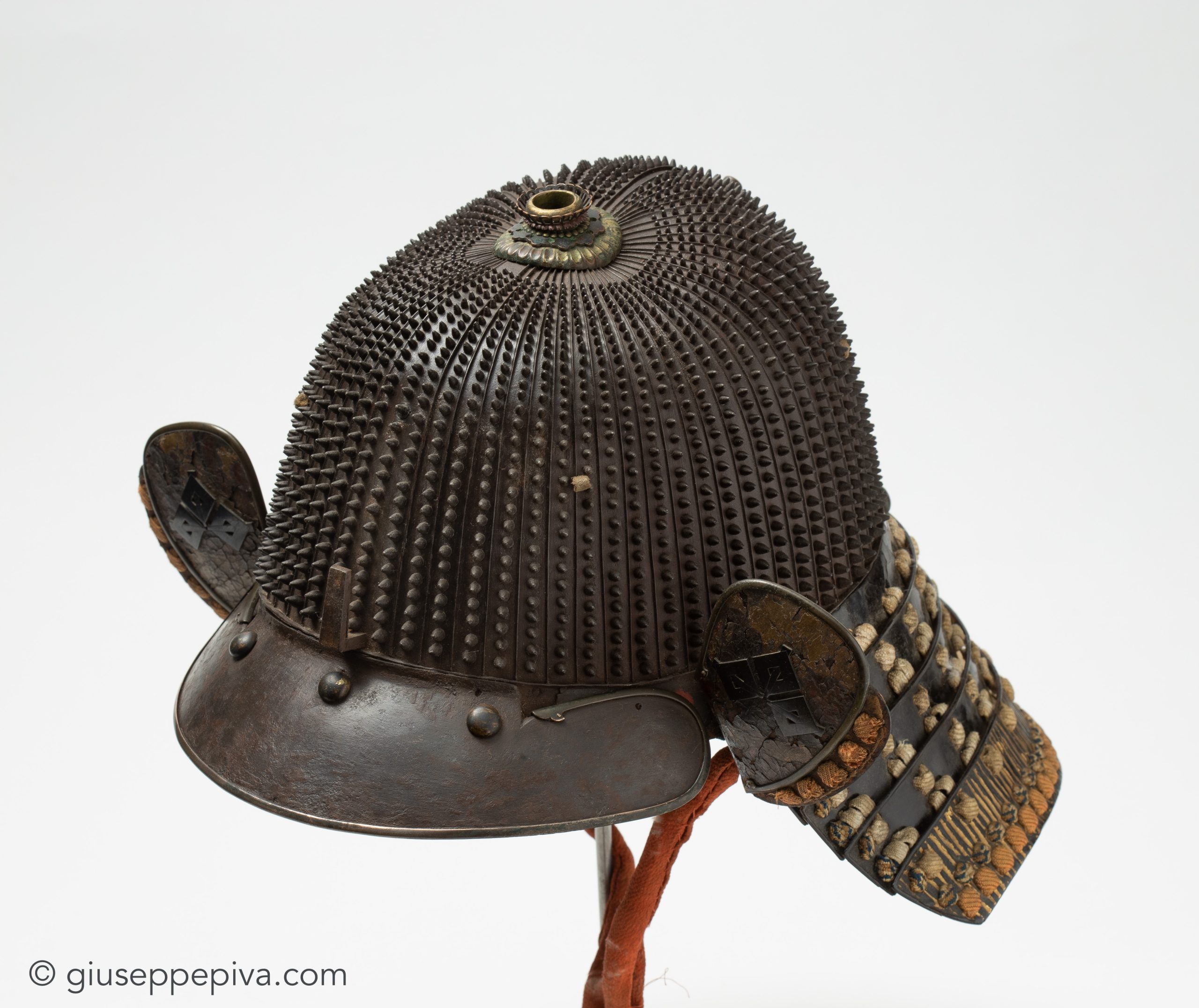 Koboshi Kabuto, Haruta School Samurai Helmet — 4 of 9