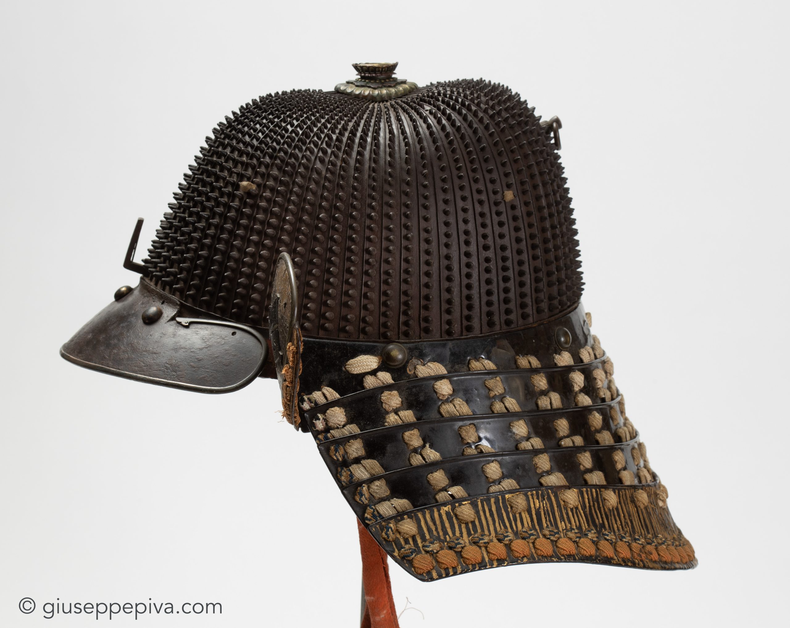 Koboshi Kabuto, Haruta School Samurai Helmet — 6 of 9