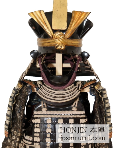 No.154 Iron Black Lacquer Goishigashira-zane Two-Piece Do Gusoku — 1 of 7
