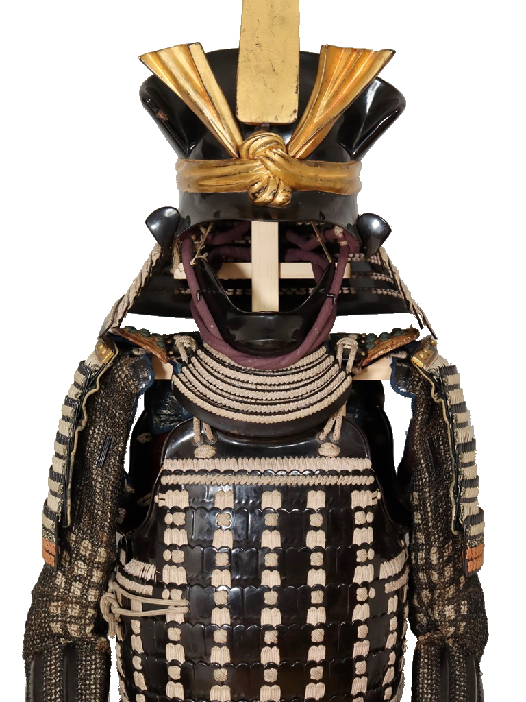 No.154 Iron Black Lacquer Goishigashira-zane Two-Piece Do Gusoku — 3 of 7