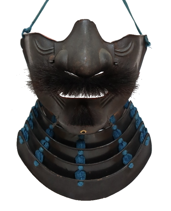 No.377 Russet Iron Fierce Face Menpo — 3 of 7