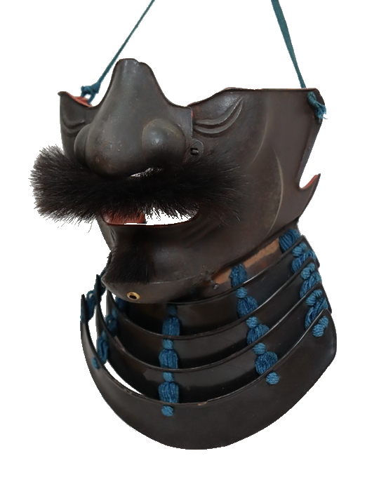 No.377 Russet Iron Fierce Face Menpo — 4 of 7