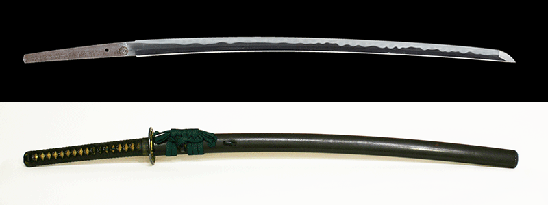 康継以南蛮鉄於武州江戸作之(江戸三代)