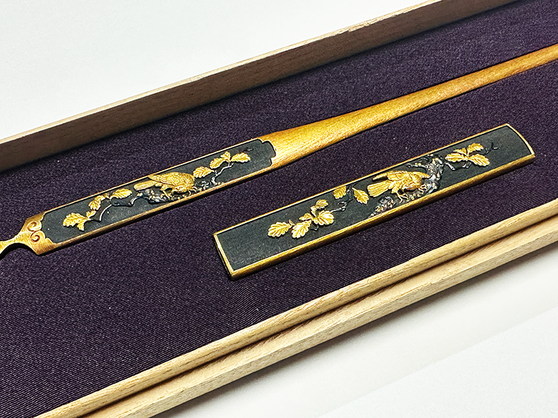 刀装具 石黒政美(花押)特別保存刀装具