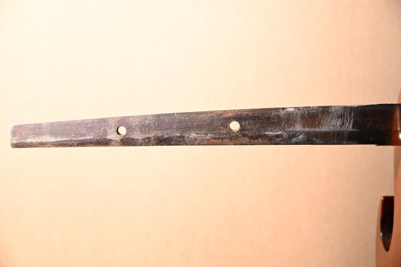 Katana: Unsigned (Mumei) 69.6cm with a relatively good Type 98 Gunto Koshirae, for appreciation, iai, or tameshigiri! — 11 of 50