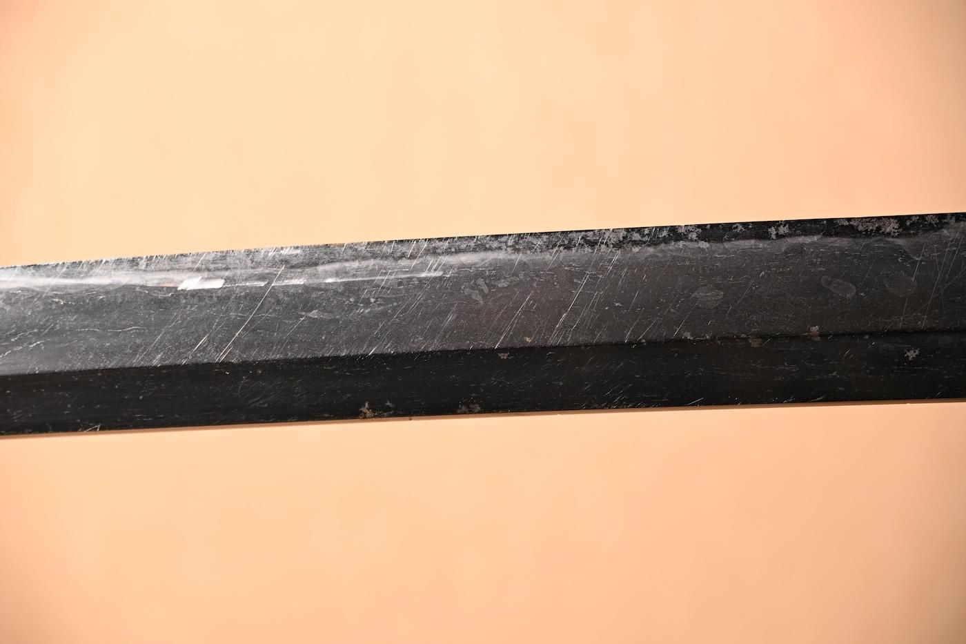 Katana: Unsigned (Mumei) 69.6cm with a relatively good Type 98 Gunto Koshirae, for appreciation, iai, or tameshigiri! — 25 of 50