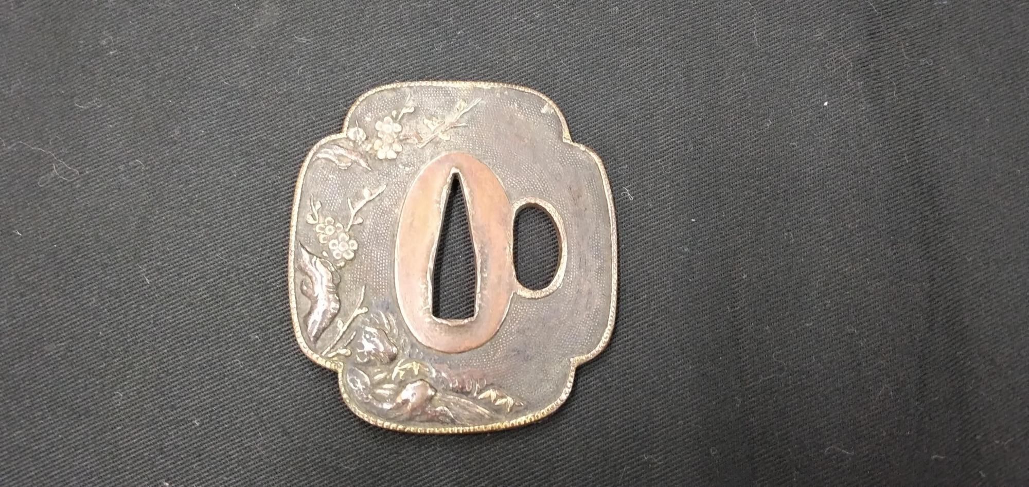 Antique Tsuba: Mokko-gata (78) — 2 of 3