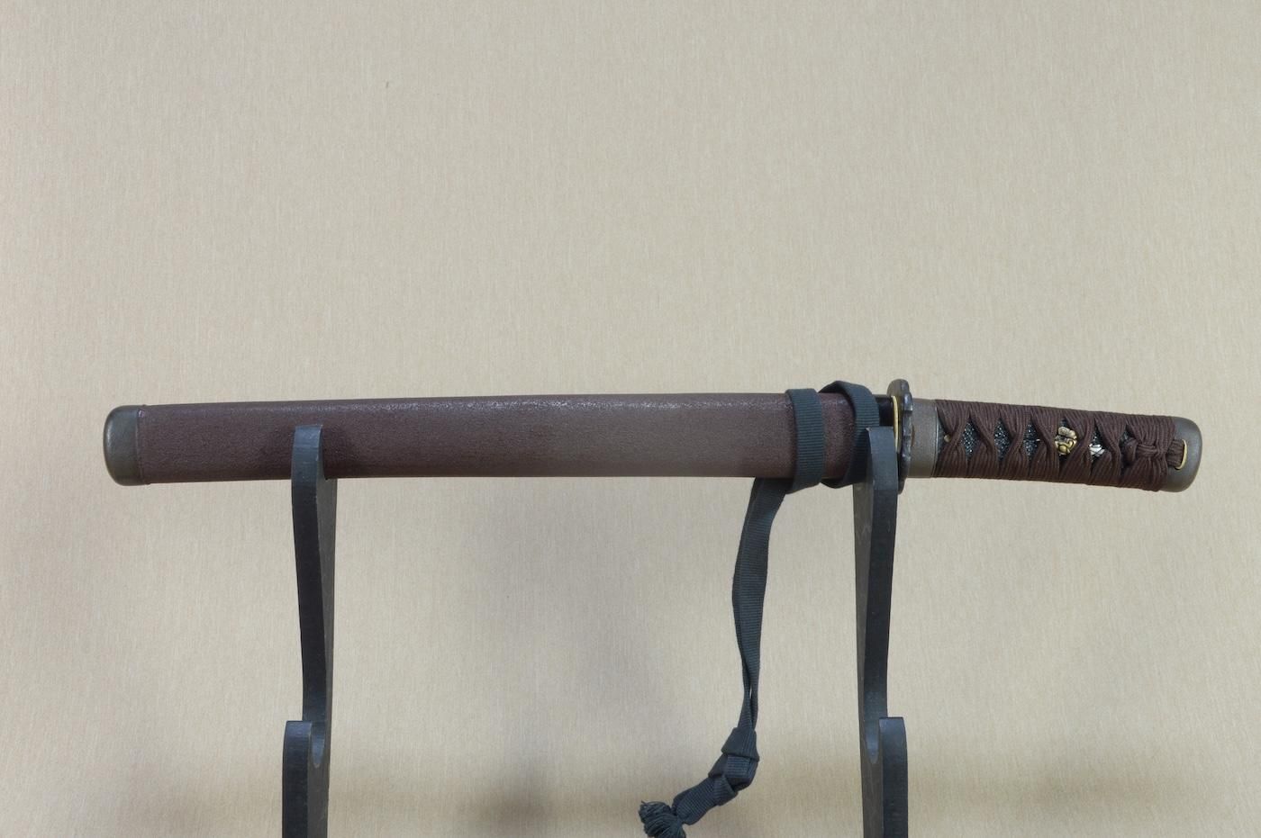 【美しくも、斬れ味抜群の短刀】「無銘」27.4cm 、鑑賞に・居合・試斬刀として!!! — 30 of 40
