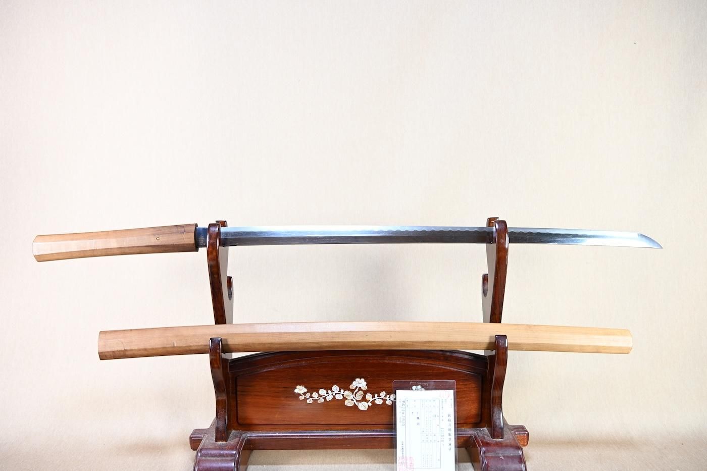 【特価 典型的幕末勤王刀】「無銘」69.7cm 、鑑賞に・拵を付け居合・試斬刀として!!! — 2 of 31