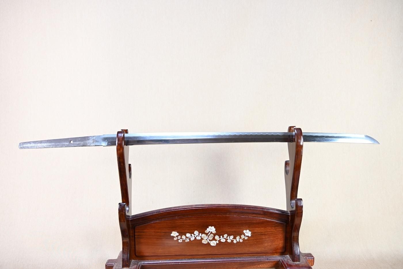 【特価 典型的幕末勤王刀】「無銘」69.7cm 、鑑賞に・拵を付け居合・試斬刀として!!! — 1 of 31