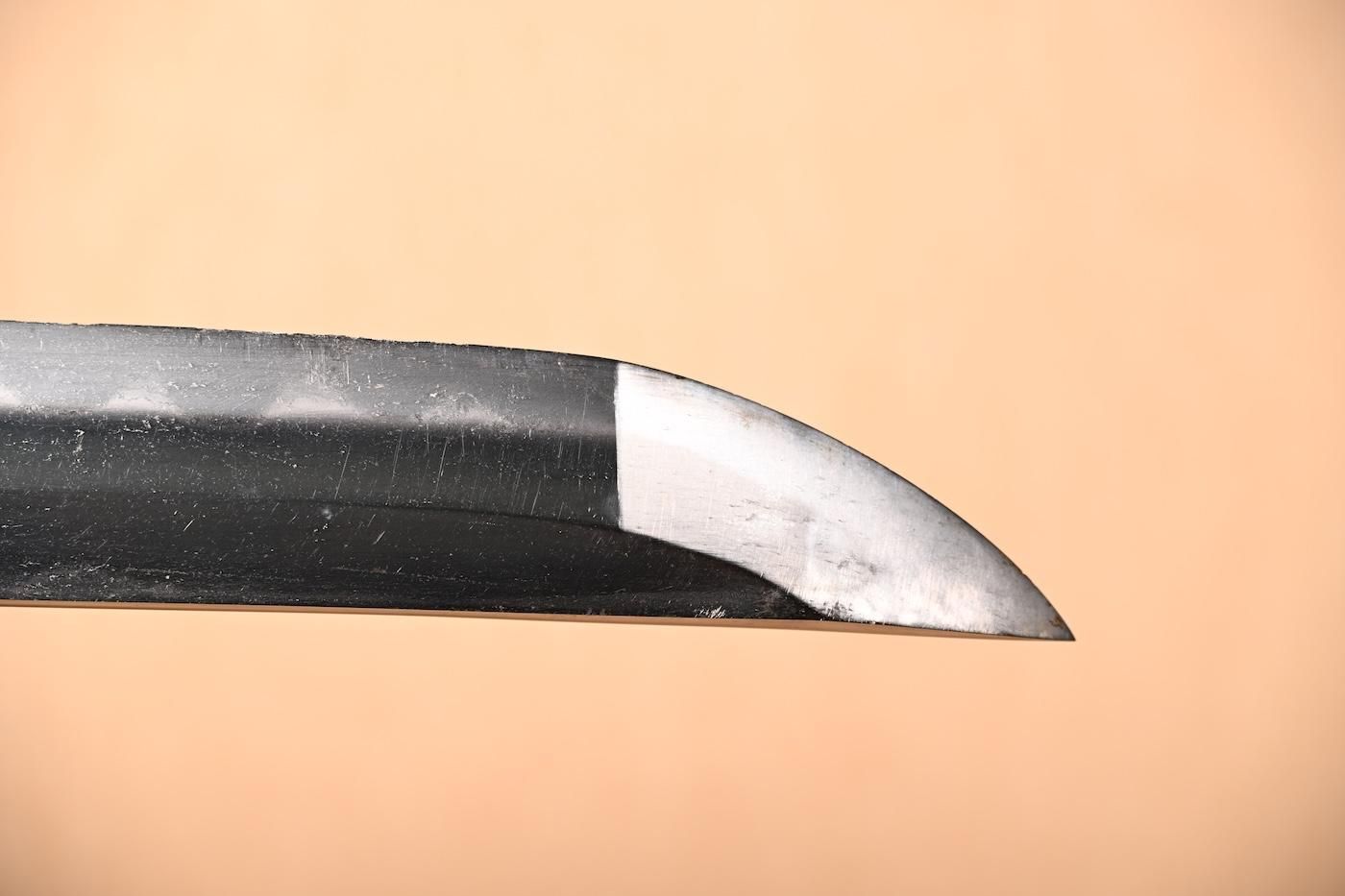 【特価 典型的幕末勤王刀】「無銘」69.7cm 、鑑賞に・拵を付け居合・試斬刀として!!! — 16 of 31