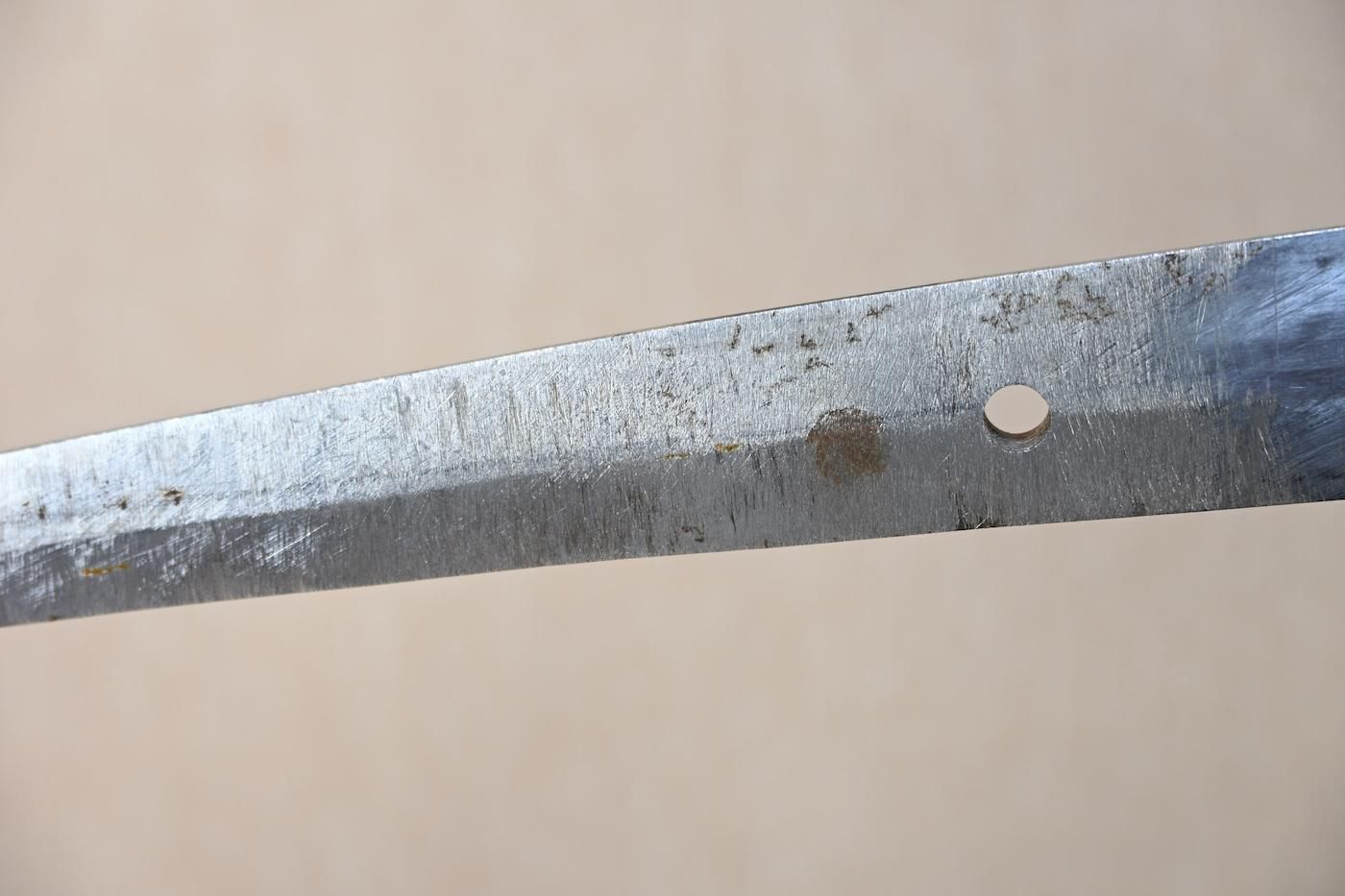 Katana: Mumei - 63.6cm, a small powerful sword easy to handle, for appreciation, iai, or tameshigiri! — 3 of 47