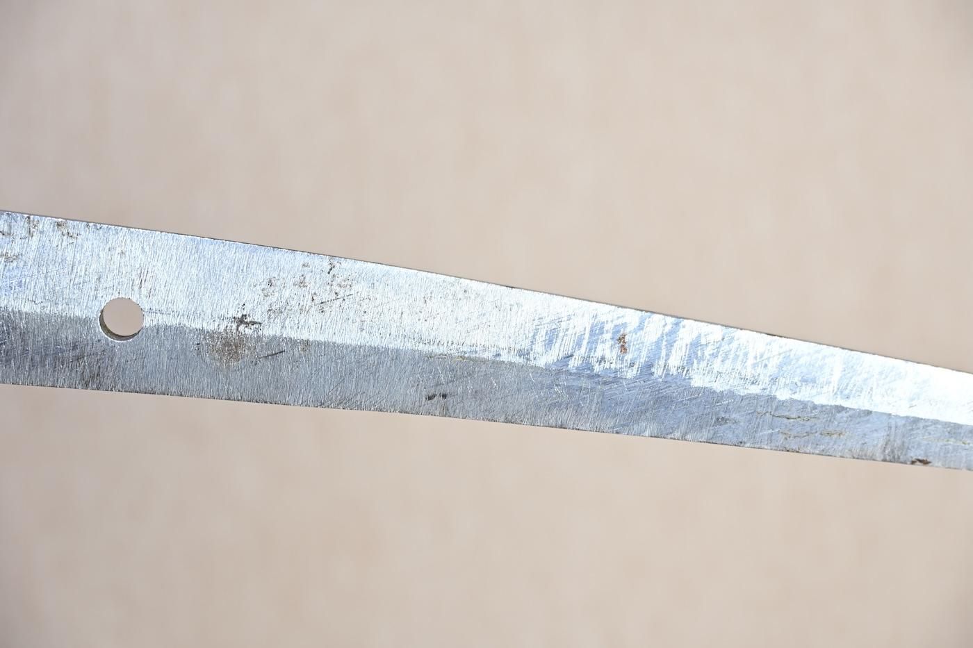 Katana: Mumei - 63.6cm, a small powerful sword easy to handle, for appreciation, iai, or tameshigiri! — 4 of 47