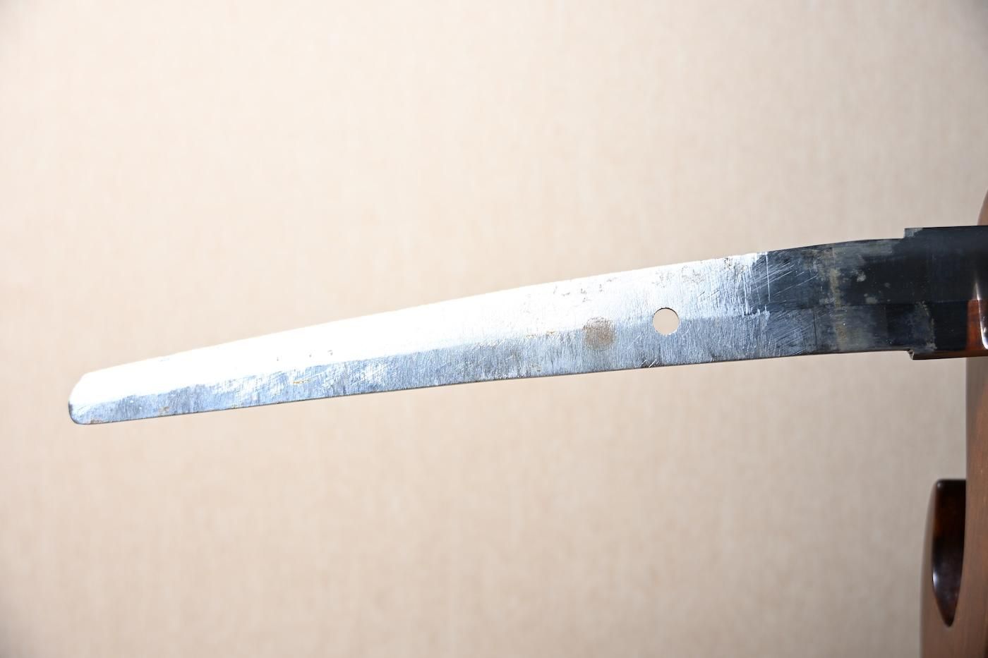 Katana: Mumei - 63.6cm, a small powerful sword easy to handle, for appreciation, iai, or tameshigiri! — 5 of 47