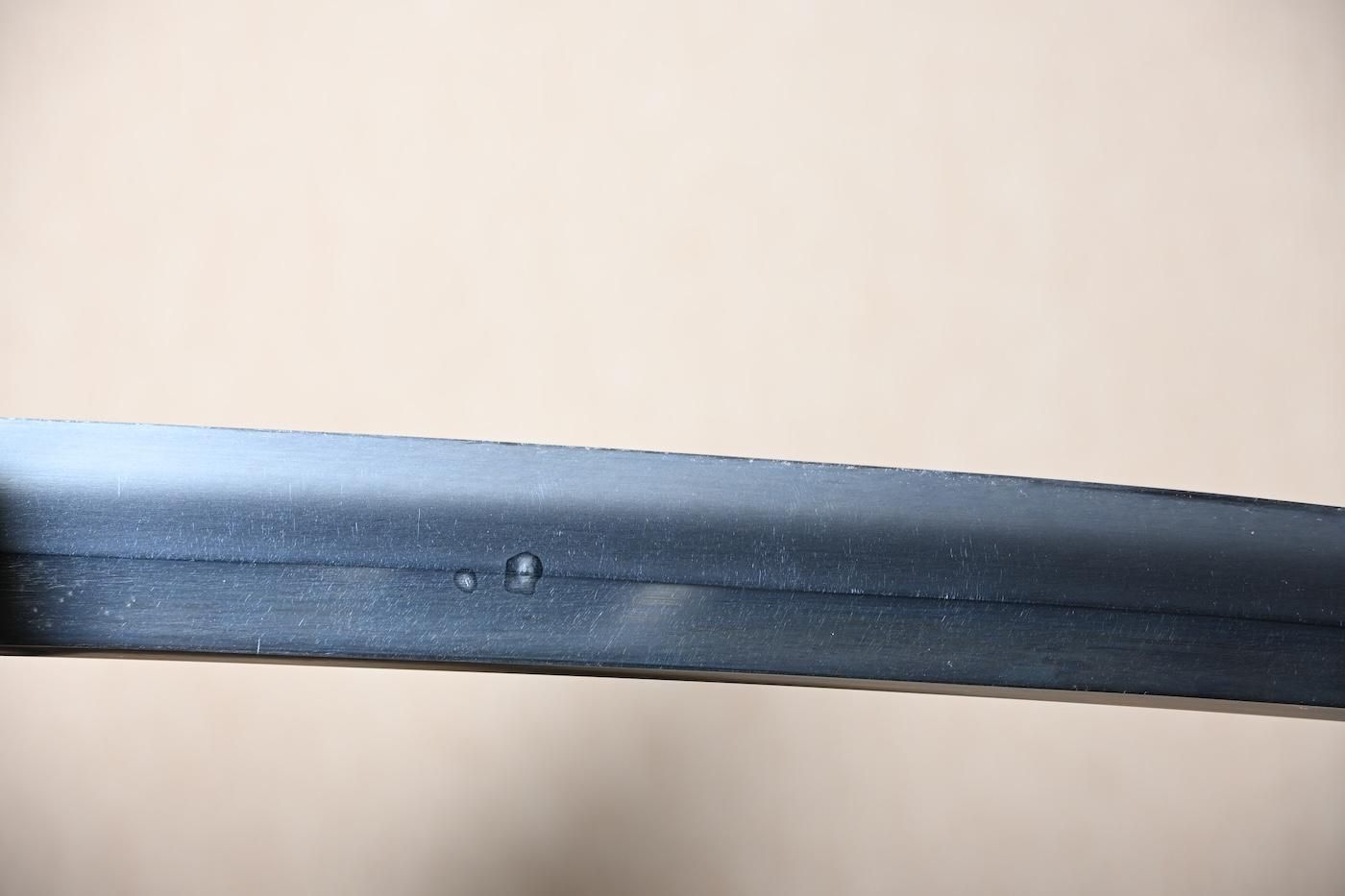 Katana: Mumei - 63.6cm, a small powerful sword easy to handle, for appreciation, iai, or tameshigiri! — 9 of 47