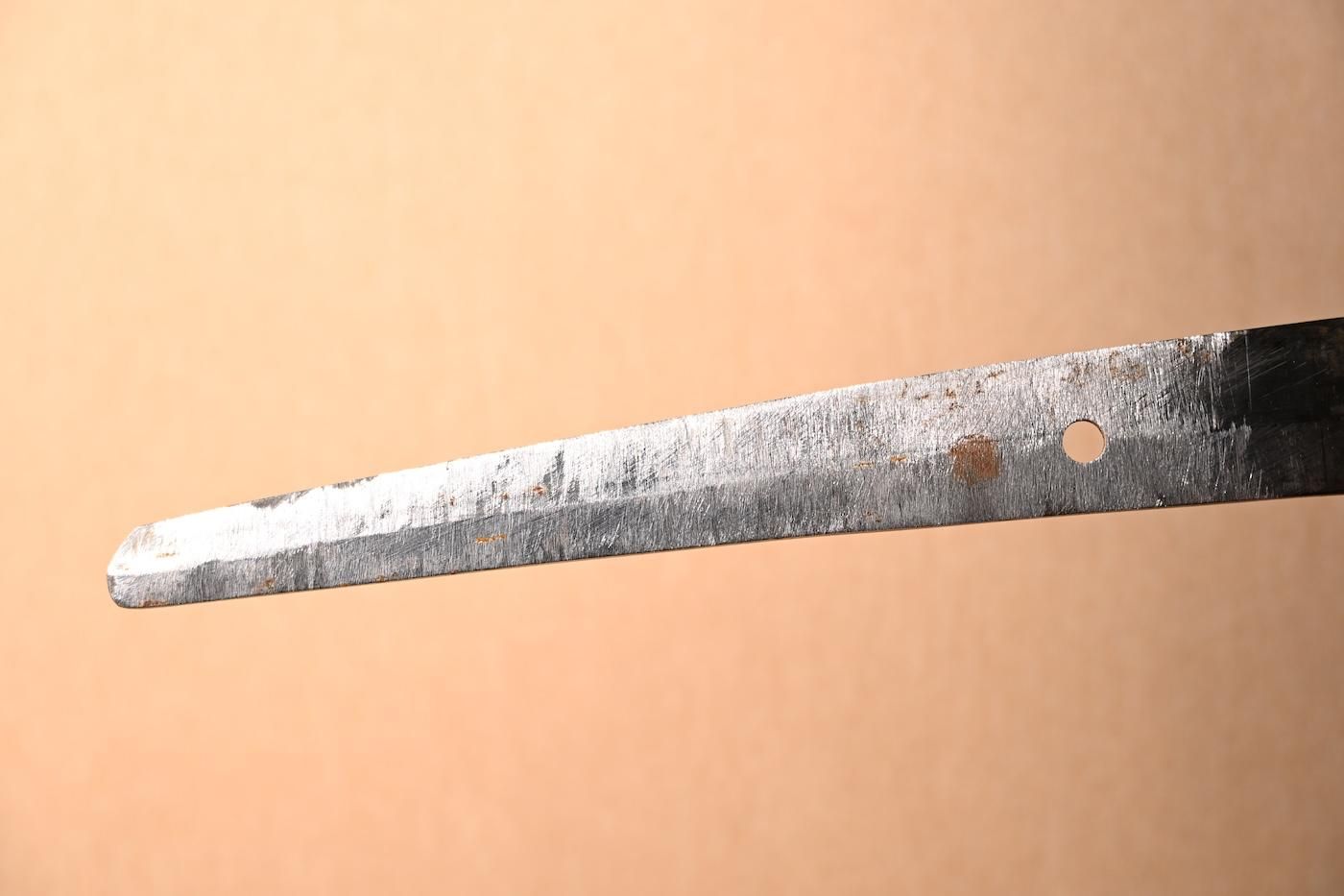 Katana: Mumei - 63.6cm, a small powerful sword easy to handle, for appreciation, iai, or tameshigiri! — 11 of 47