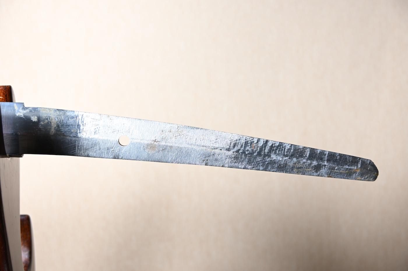 Katana: Mumei - 63.6cm, a small powerful sword easy to handle, for appreciation, iai, or tameshigiri! — 23 of 47