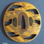 Tsuba: Spectacular Kenjo Tsuba, Omi Hakkei, Nearly Perfect — 1 of 9