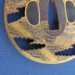 Tsuba: Spectacular Kenjo Tsuba, Omi Hakkei, Nearly Perfect — 2 of 9