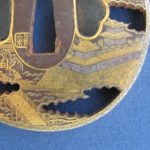 Tsuba: Spectacular Kenjo Tsuba, Omi Hakkei, Nearly Perfect — 3 of 9