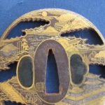 Tsuba: Spectacular Kenjo Tsuba, Omi Hakkei, Nearly Perfect — 5 of 9