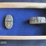 Shakudo and Brass Fuchi Kashira: Manji — 1 of 10