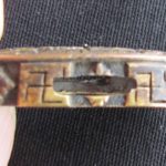 Shakudo and Brass Fuchi Kashira: Manji — 6 of 10