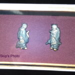 Menuki: Papered Iron Menuki Signed Shozui — 5 of 9