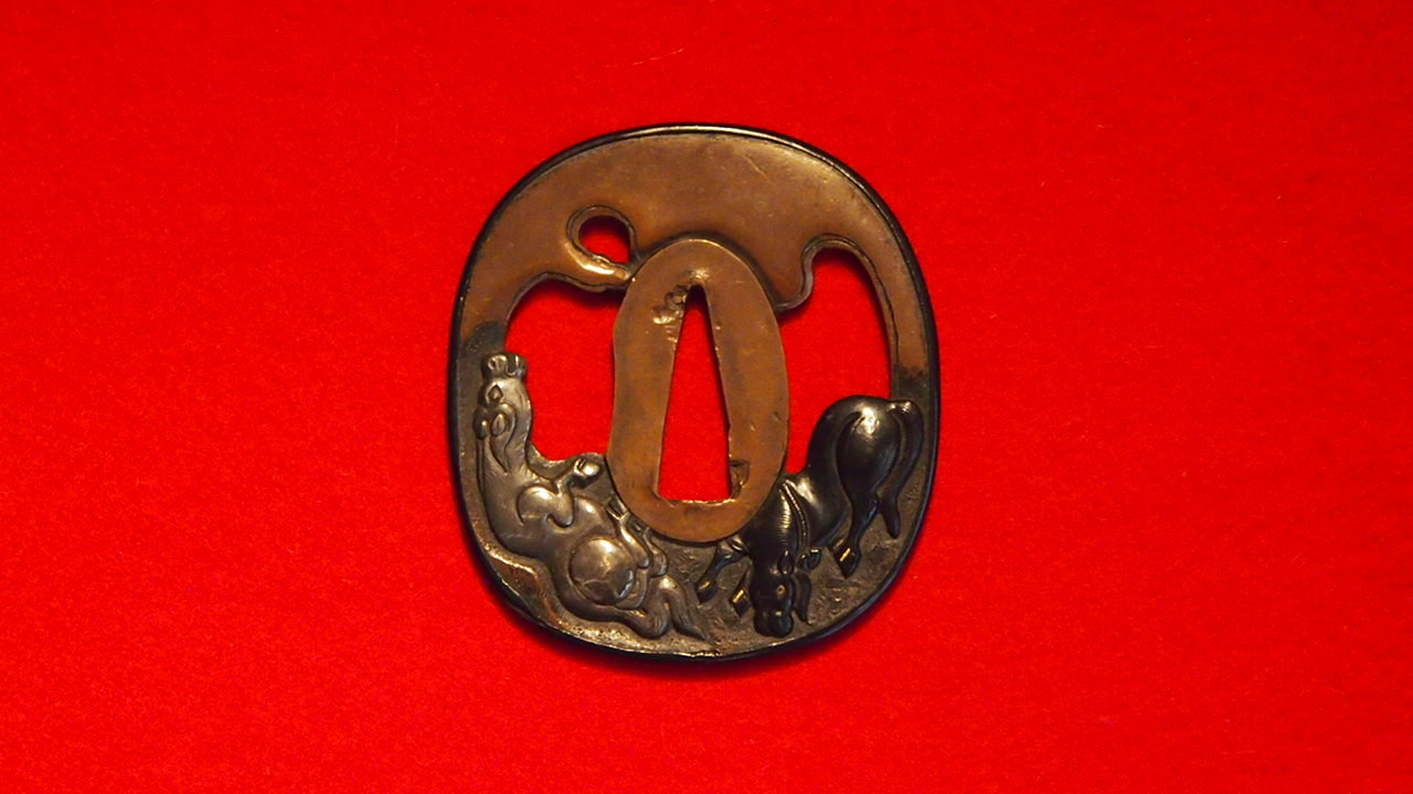 Tsuba: Unsigned (Shonai Kinko) — 1 of 2