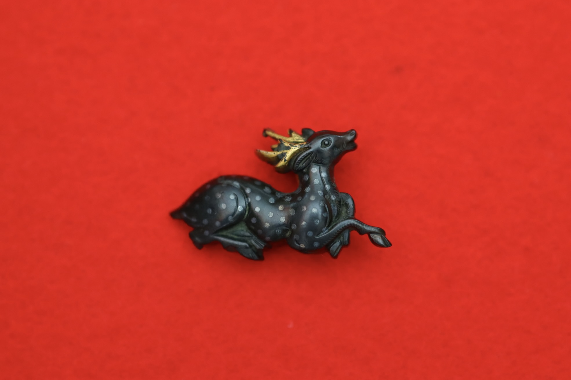Menuki: Unsigned, Deer Design — 3 of 4