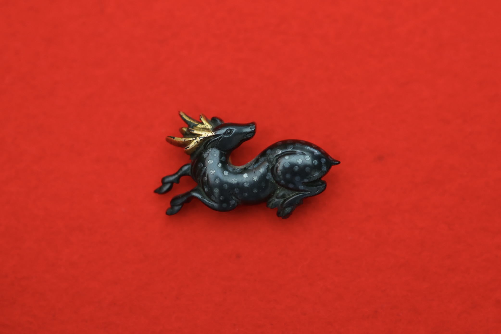 Menuki: Unsigned, Deer Design — 4 of 4